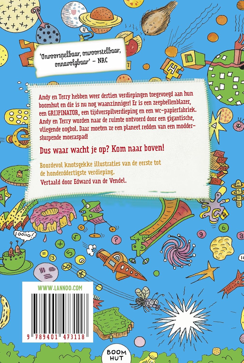 De waanzinnige boomhut van 130 verdiepingen