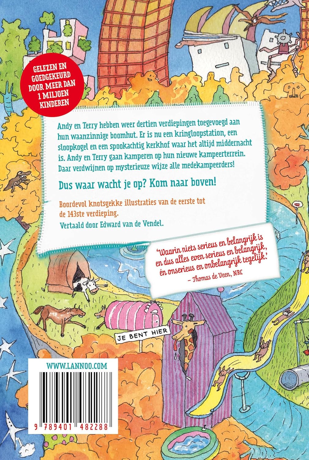 Centraal Boekhuis - De waanzinnige boomhut van 143 verdiepingen