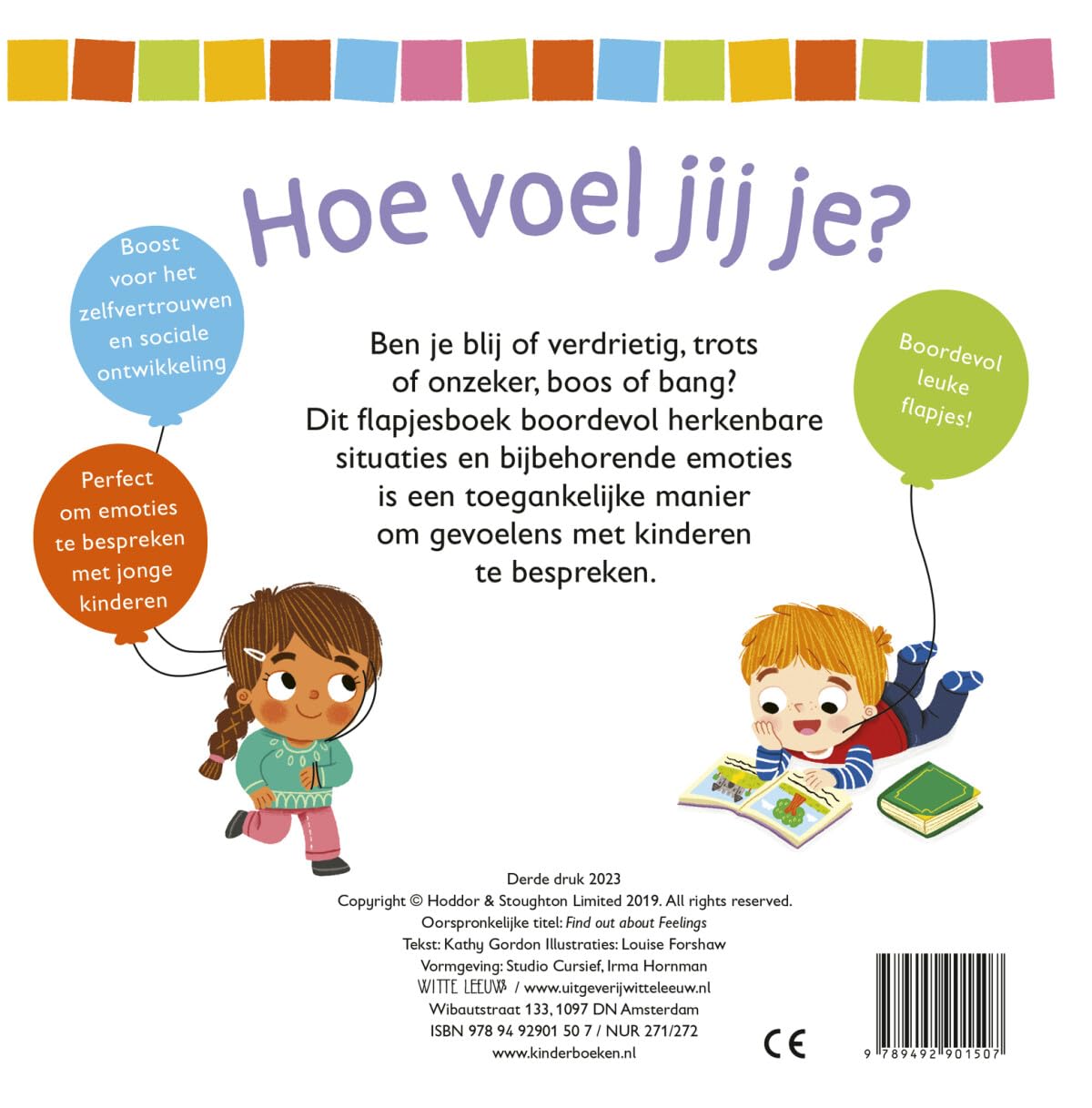 Centraal Boekhuis - Flapjesboek - Hoe voel jij je?