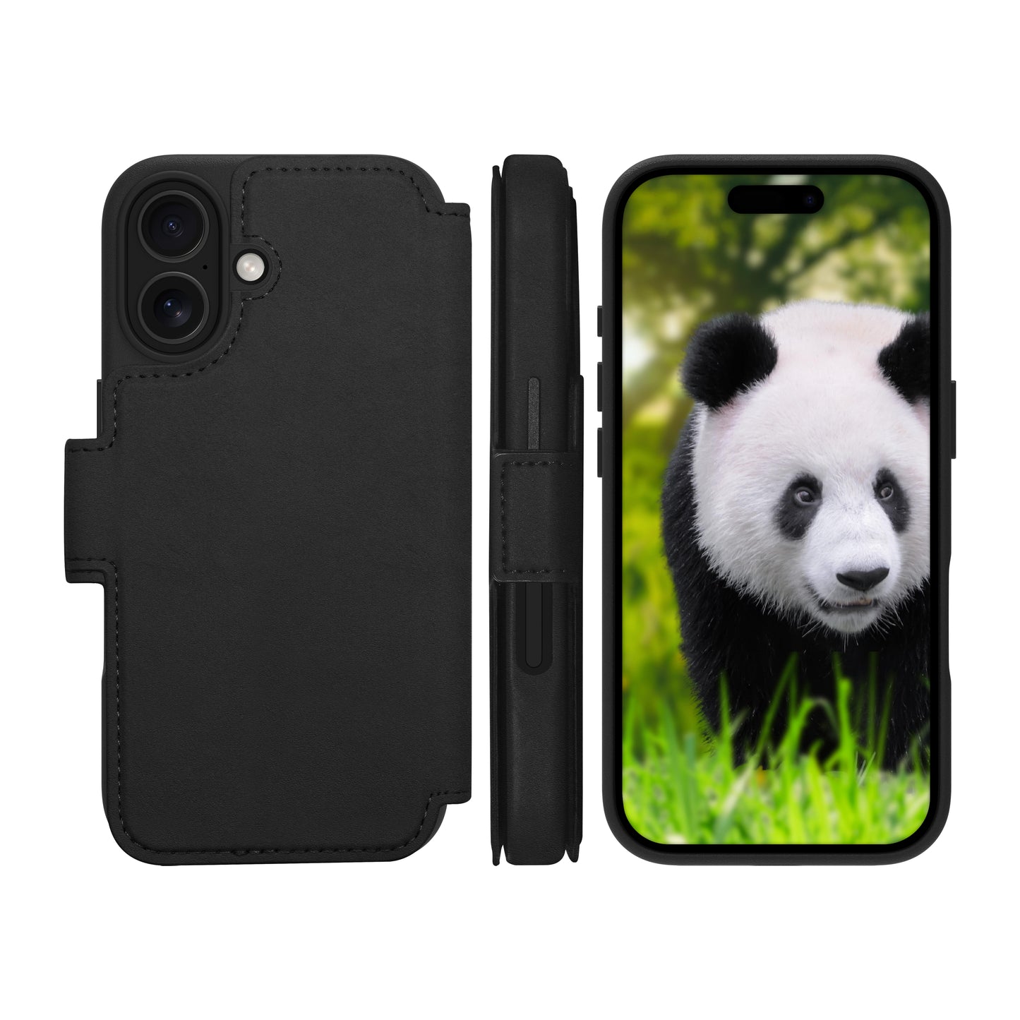 dbramante1928 Lynge MS mobile phone case Folio Black