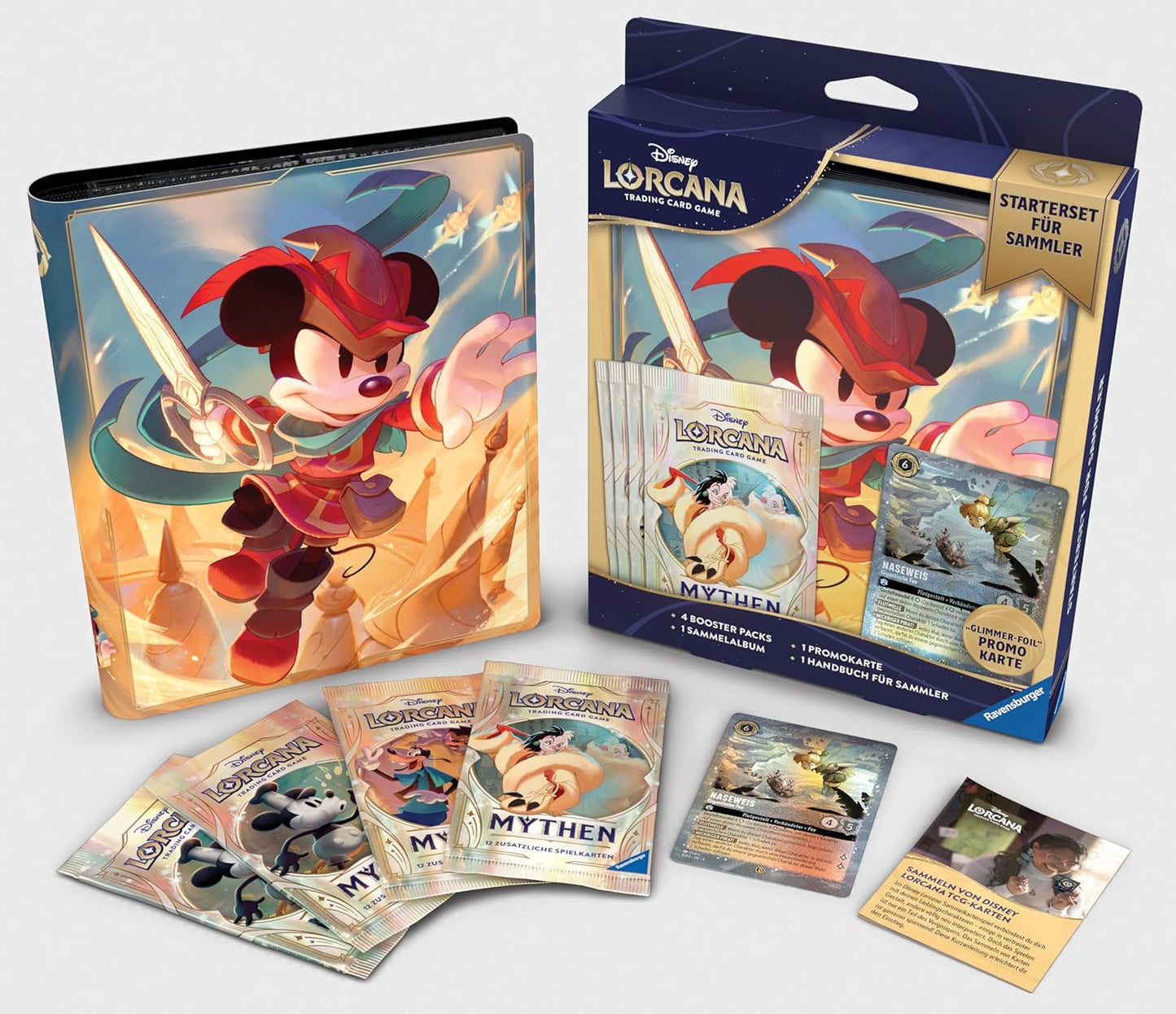 Disney Lorcana Trading Card Game: Starterset für Sammler (Deutsch