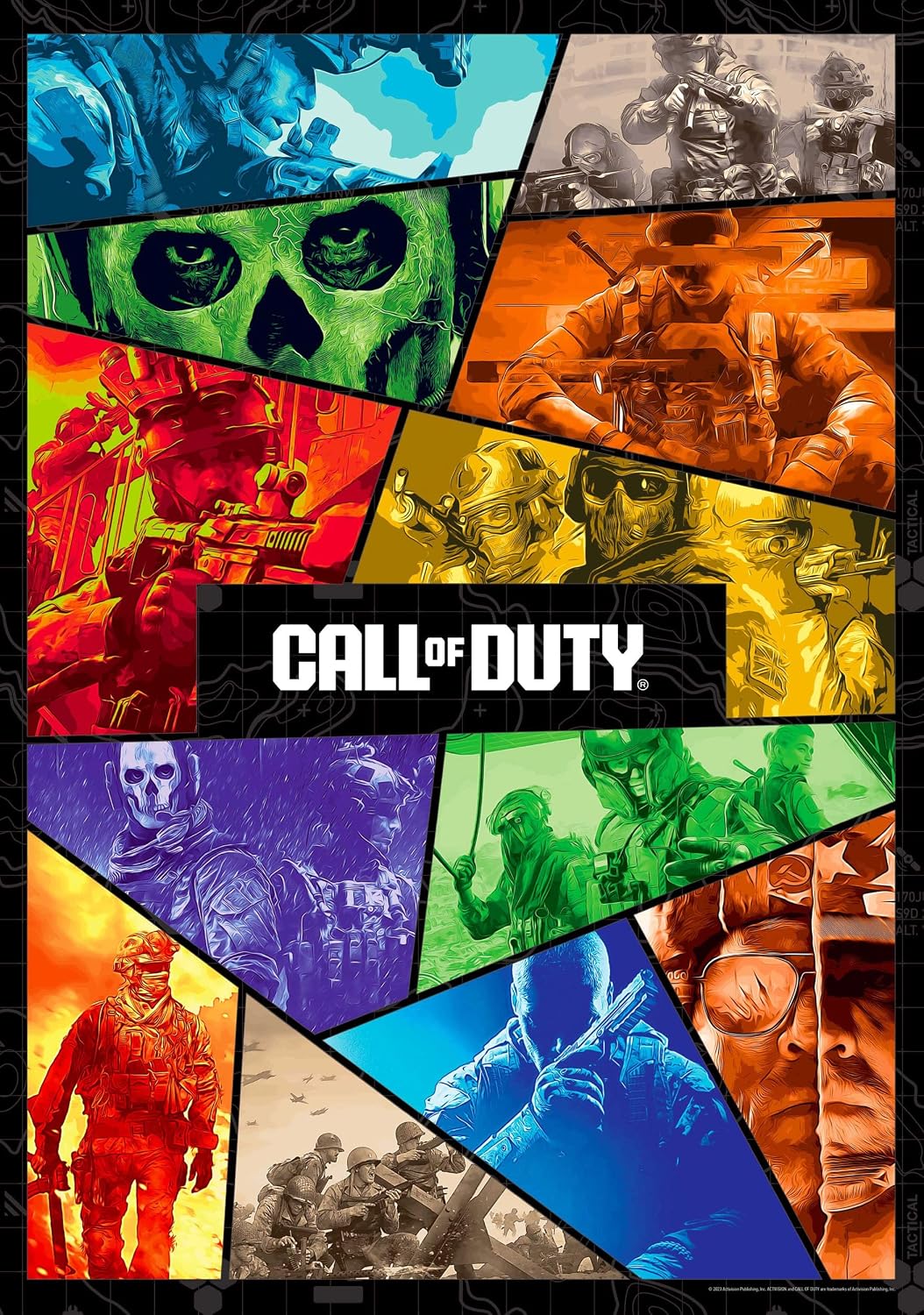 Good Loot Puzzle Gaming Call of Duty Operators Collage 1000 Pieces