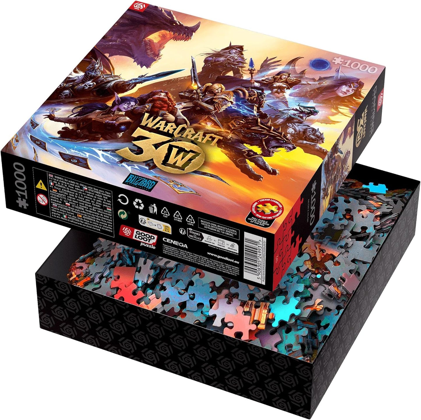 Good Loot Gaming Warcraft 30th Anniversary Puzzle 1000 Pieces