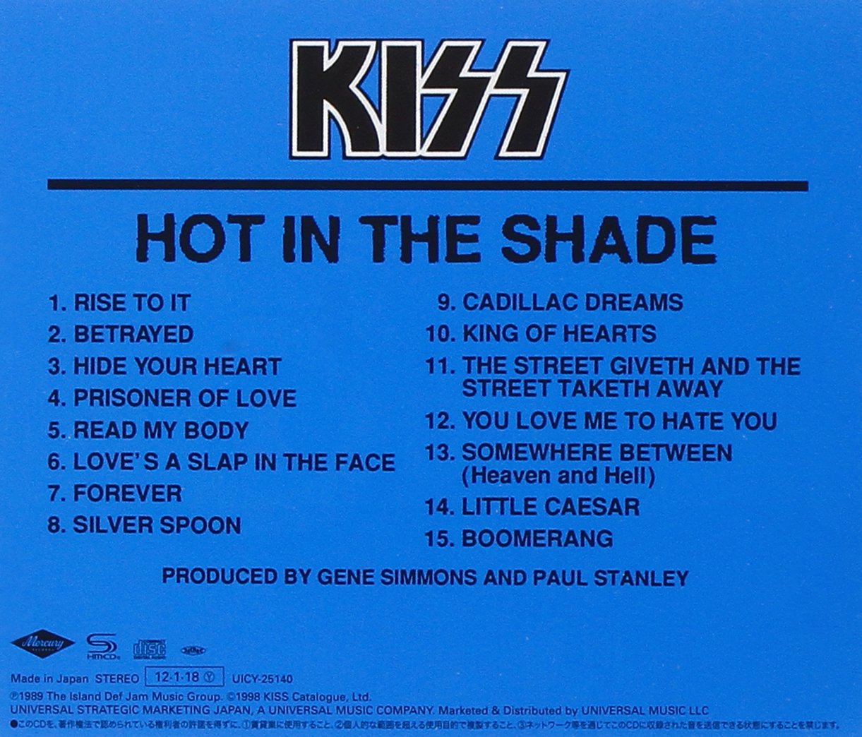 Hot in the Shade