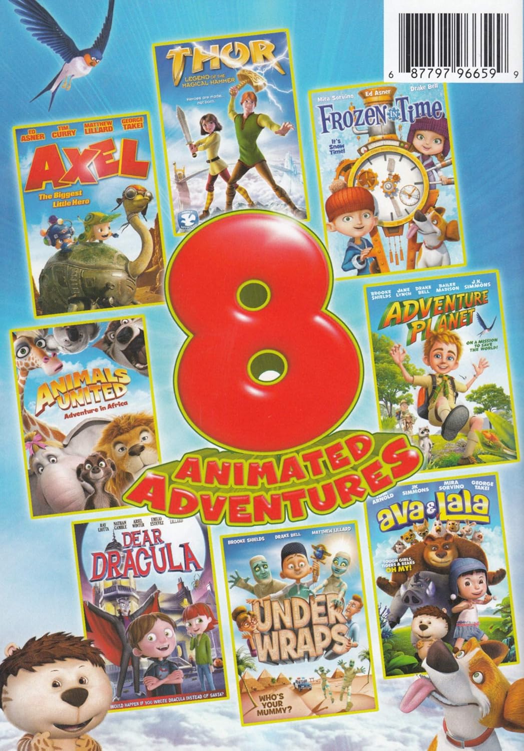 8 Film Animated Adventures Pack