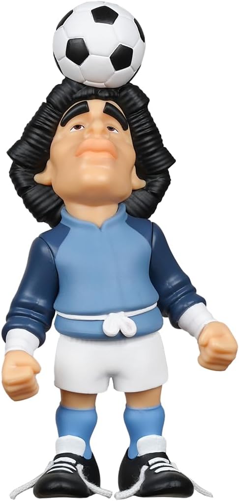 BANDAI - Minix Figura da collezione 12 cm - Maradona Riscaldamento Life is Life - Collezionabili per esposizione - Idea Regalo - Giocattoli per Bambini E Adulti - Fan di Calcio (MN20768