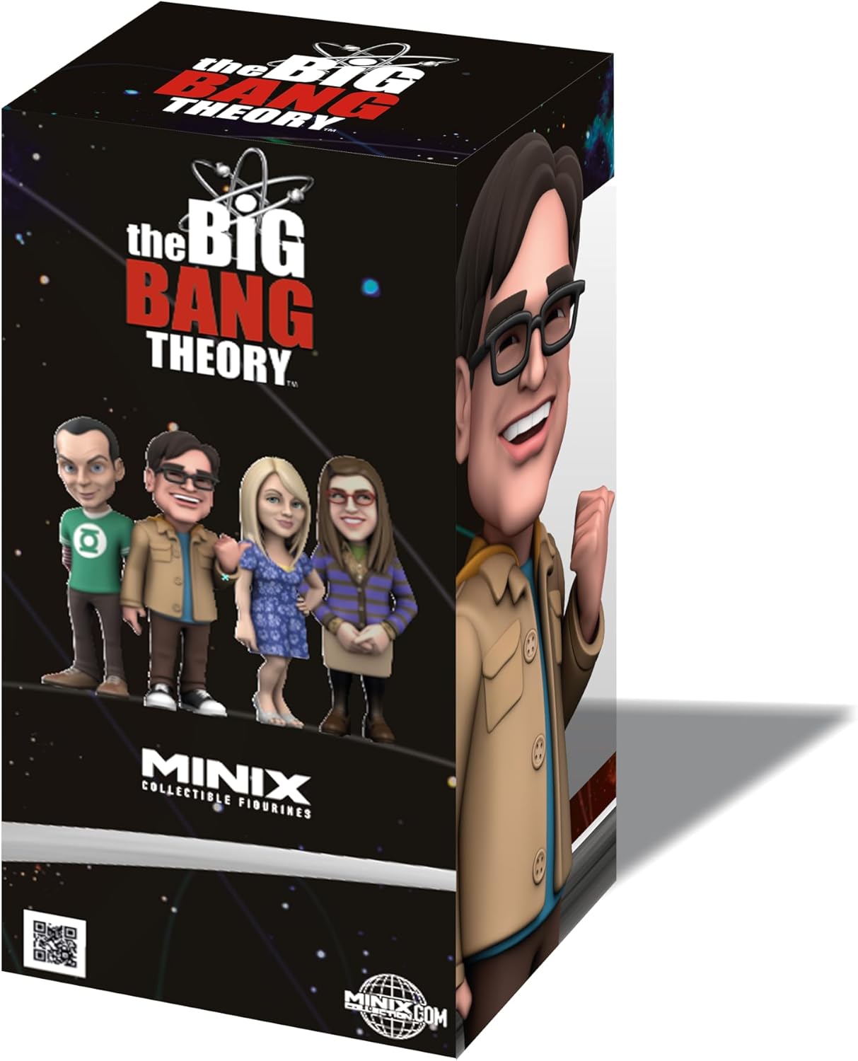 BANDAI - Minix Figura da collezione 12 cm - The Big Bang Theory - Leonard - Collezionismo per esposizione - Idea Regalo - Giocattoli per Bambini E Adulti - Fan del Cinema (MN21185