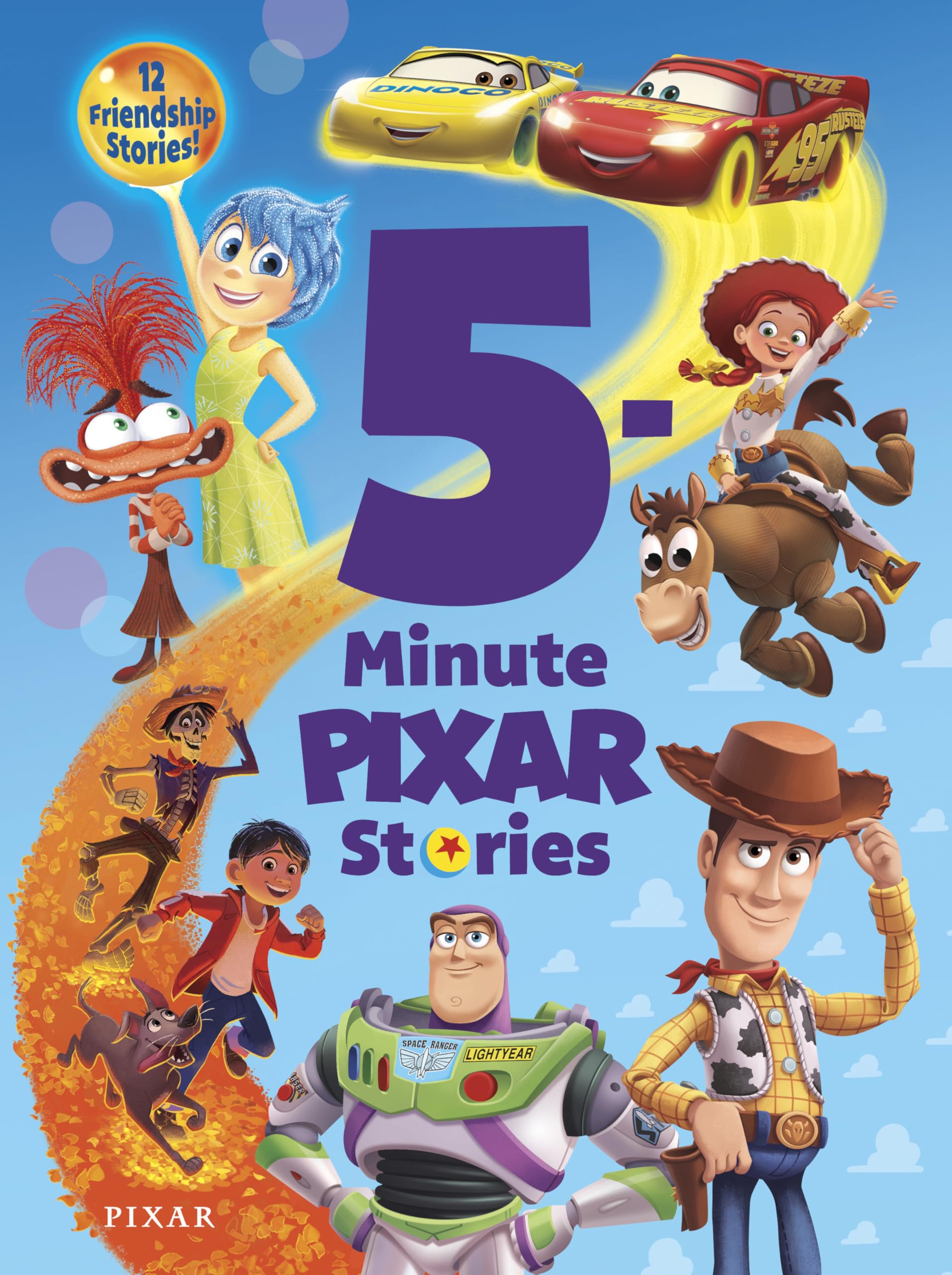 5-Minute Pixar Stories: 12 Friendship Stories! (5-Minute Stories