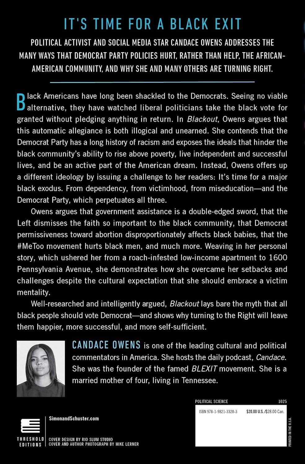 Blackout: How Black America Can Make Its Second Escape from the Democrat Plantation
