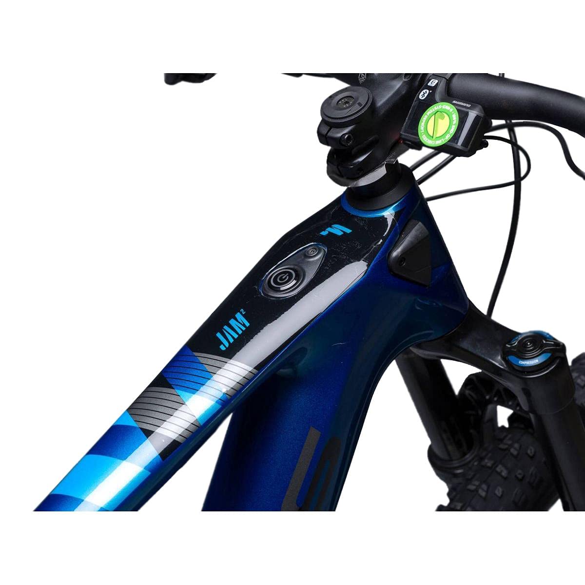 DYEDBRO MTB Frame Protection - Clear - Gloss / White