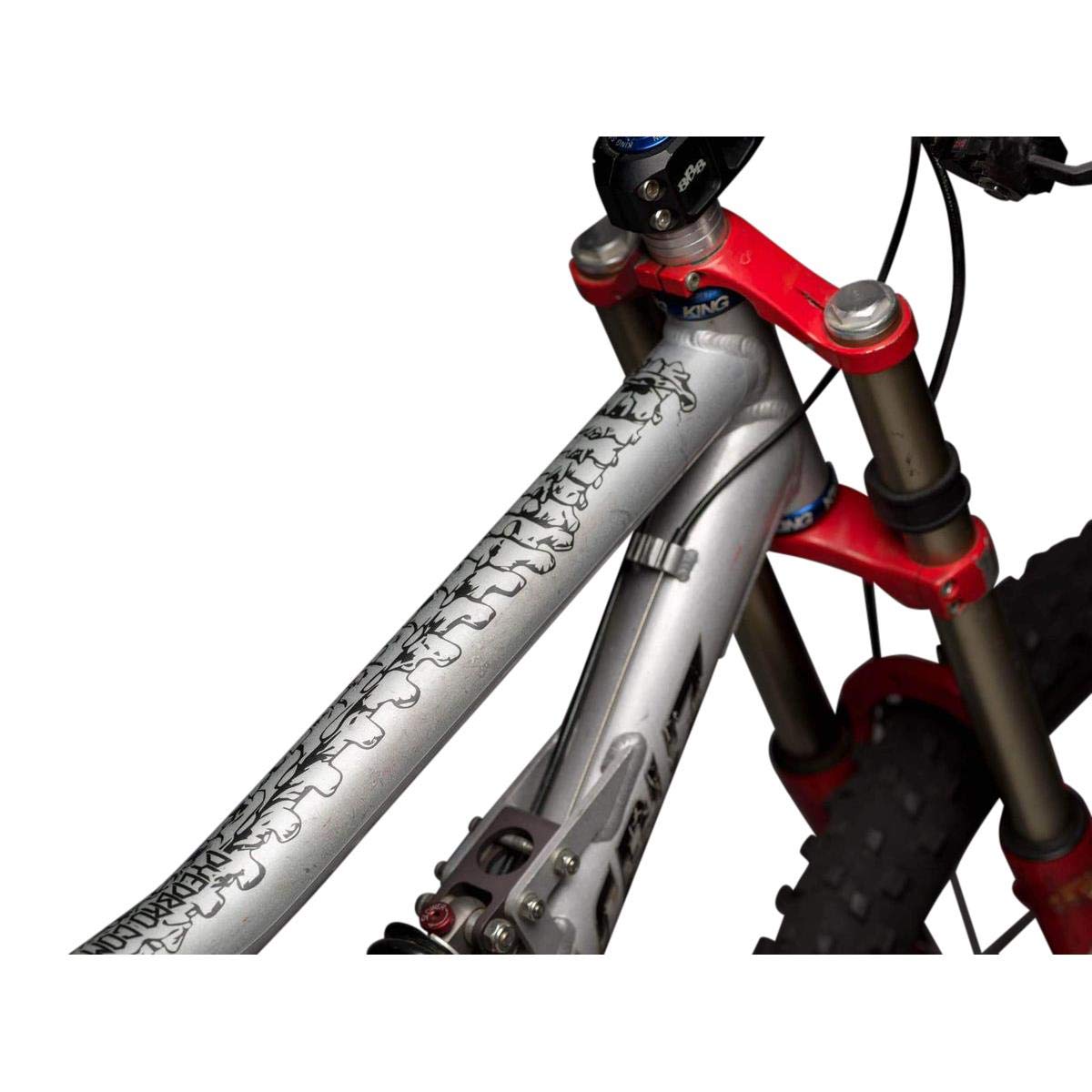 DYEDBRO MTB Frame Protection - Ride or Die - Black