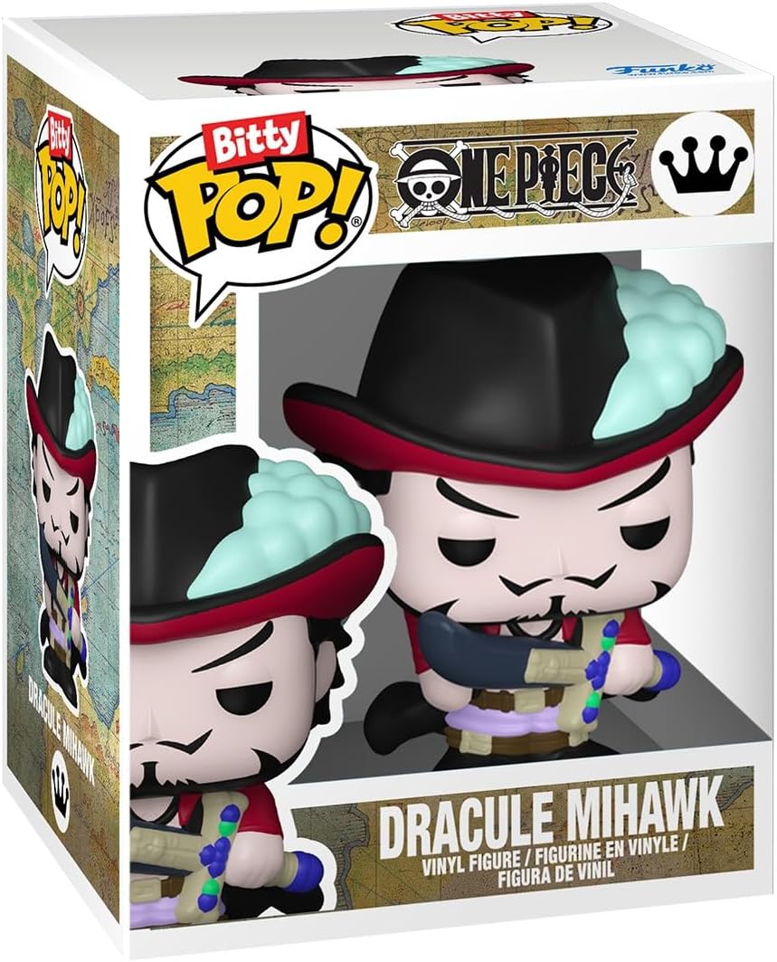 Funko Bitty Pop! One Piece - Luffy 4pk und eine Überraschungs-Mini-Figur - 0.9 Inch (2.2 cm) - Monkey D. Ruffy Sammlerstück Stapelbares Display-Regal Inklusive - Geschenkidee - Kuchenaufstecker