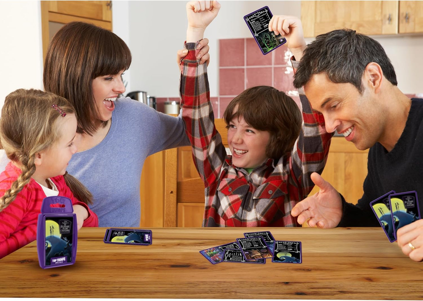 Top Trumps Nightmare Before Christmas Educational travel game Play with friends Travel Companion makes a great gift for ages 6 plus