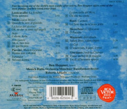 Ben Heppner - Great Tenor Arias