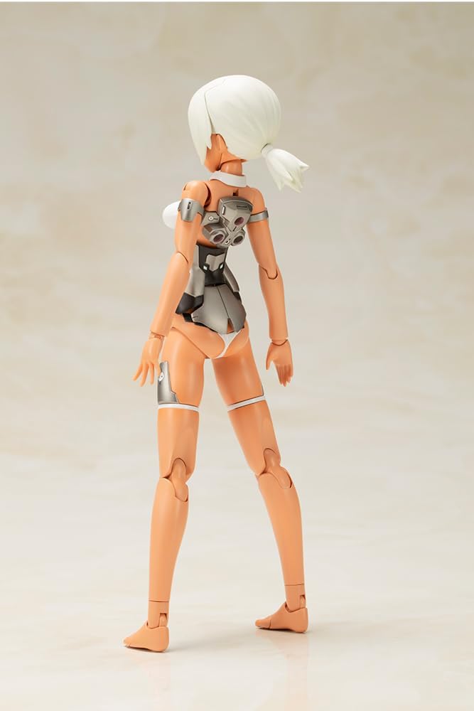 Kotobukiya Frame Arms Girl Leticia Silver Version, Gesamthöhe ca.5,9 Zoll (150 mm), nicht skalierbar, Plastikmodell
