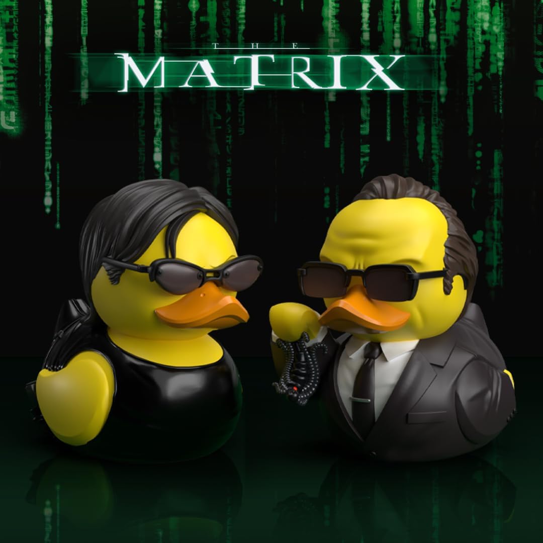 TUBBZ First Edition: The Matrix - Agent Smith Cosplaying Rubber Duck Vinyl Figure