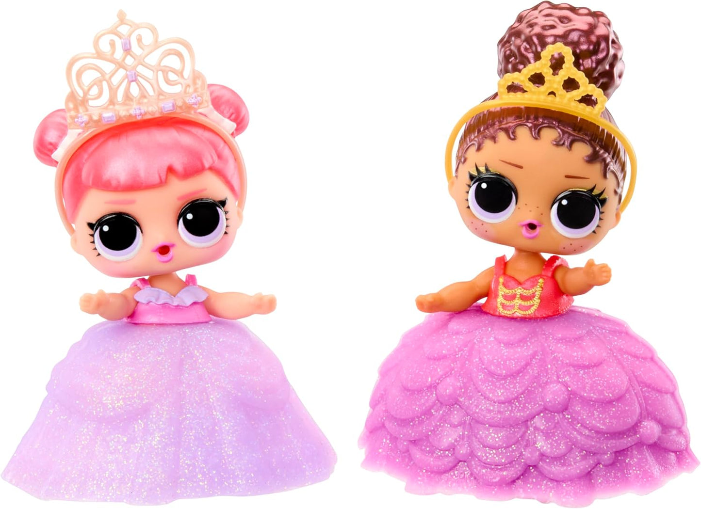 L.O.L. Surprise! Princess Tots - Includes 1 Doll, Blind Packaging, Comes with 2 Colours to Create a Princess Dress, Collect All 8 Dolls