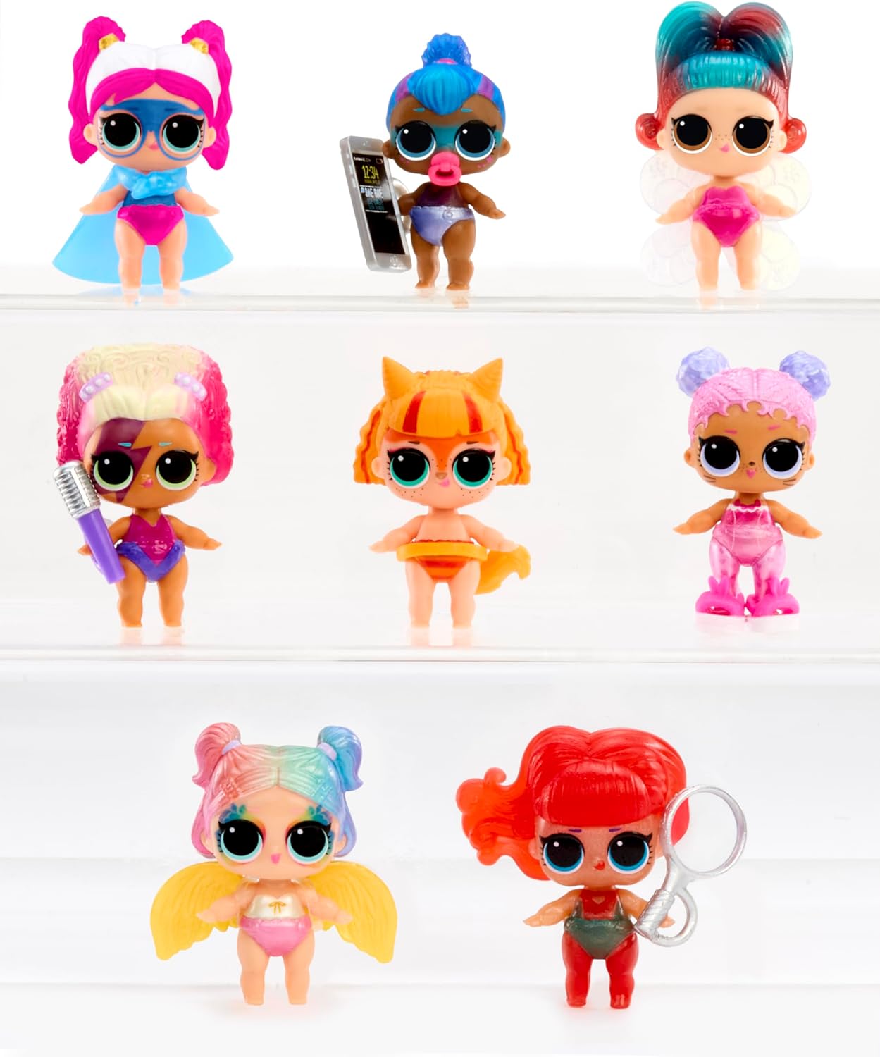 L.O.L. Surprise! Eye Spy Series Baby Sisters: Include 1 Bambola, Confezione Cieca, Cambio Colore, Sorprese da Svelare, Abiti e Accessori. Colleziona Tutte le 8 Bambole