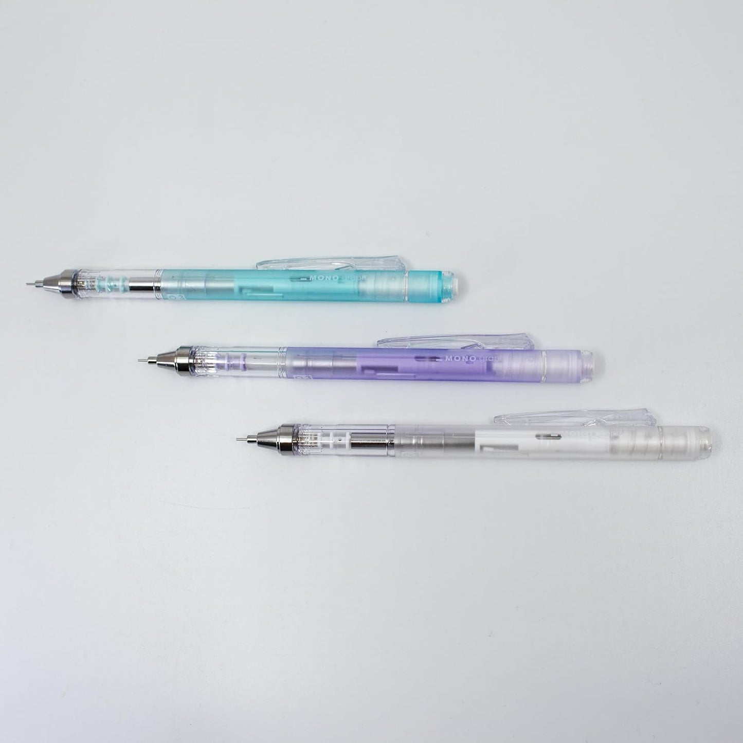 Tombow Mechanical Pencil Mono Graph 0,3Mm Bulk, Clear Mint