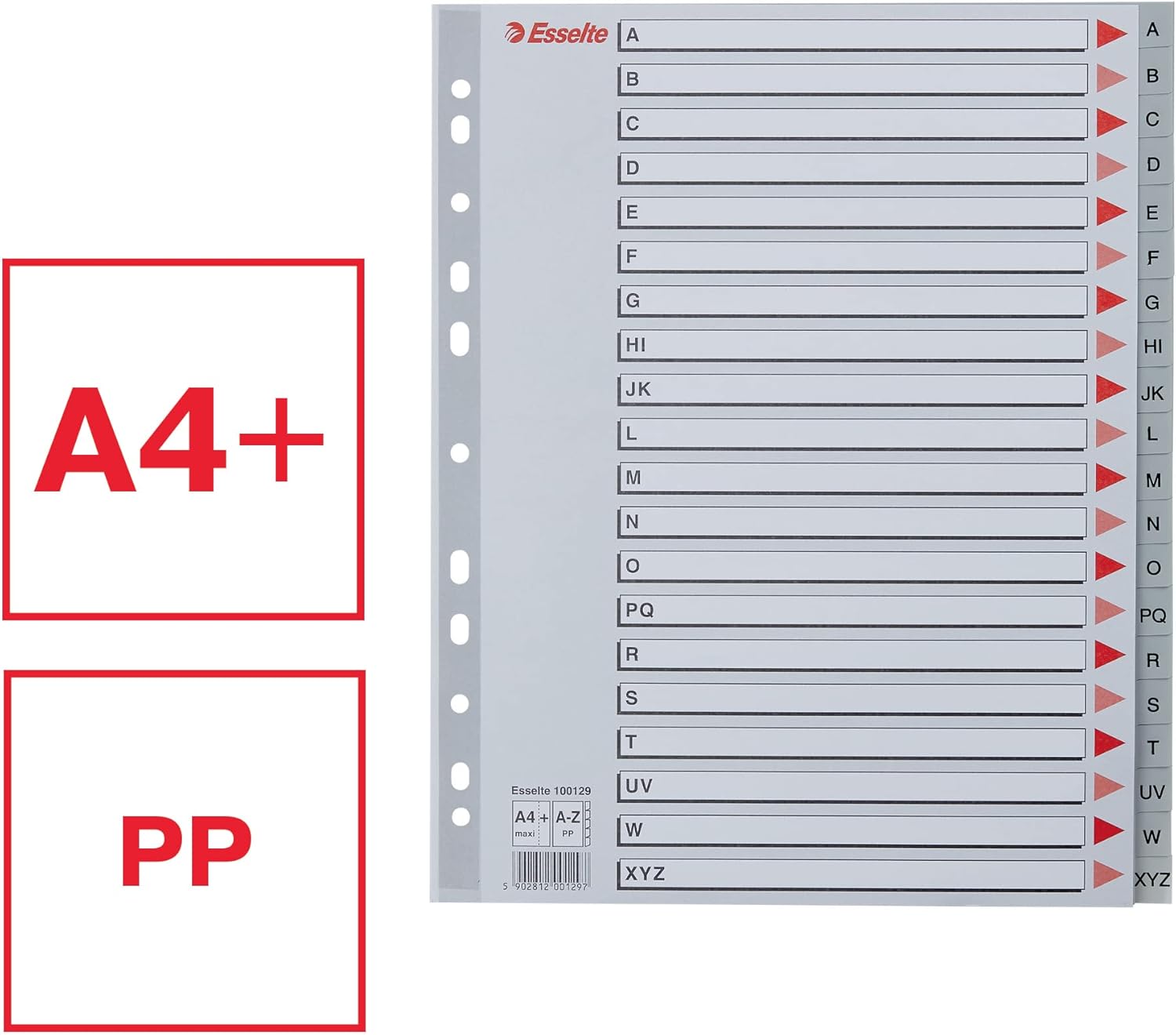 ESSELTE Rubrica PPL alfabetica A-Z - f.to A4 MAXI - 100129