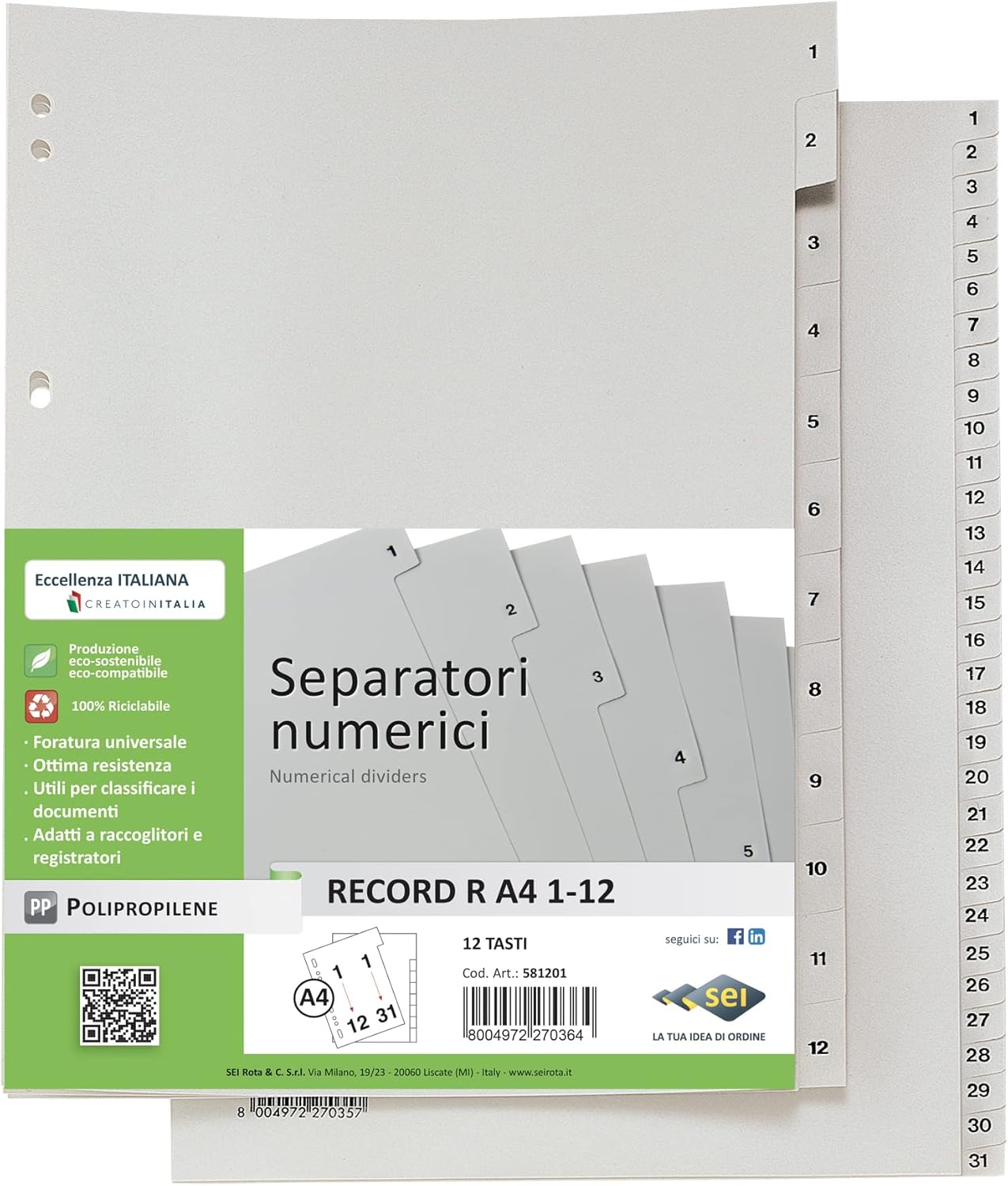 Sei Rota 581301 Separatori