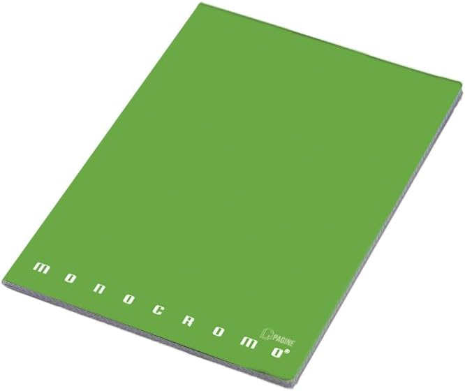 Pigna Monocromo Quaderno, 5 Pezzi