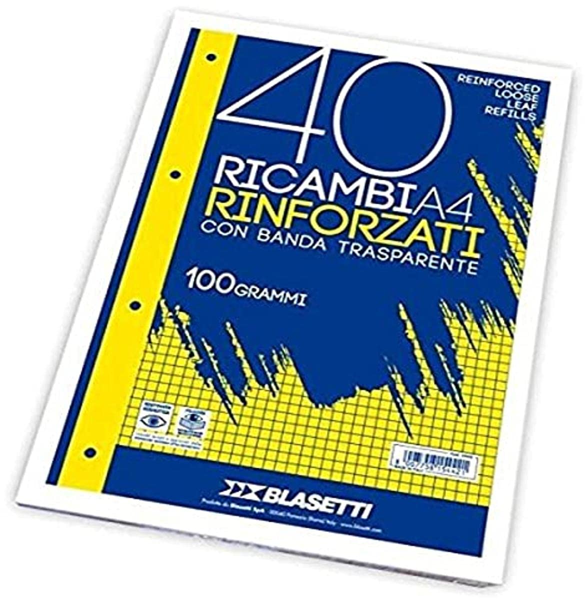 Blasetti 5441 A4 100g/m² 40fogli carta milllimetrata