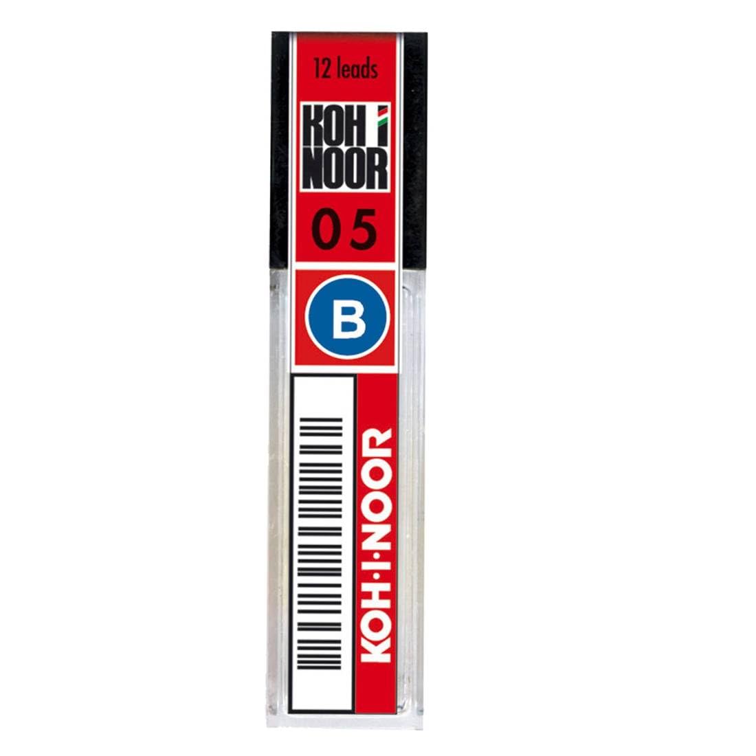 Astuccio mine per portamine KOH-I-NOOR 0,5mm - gradazione B