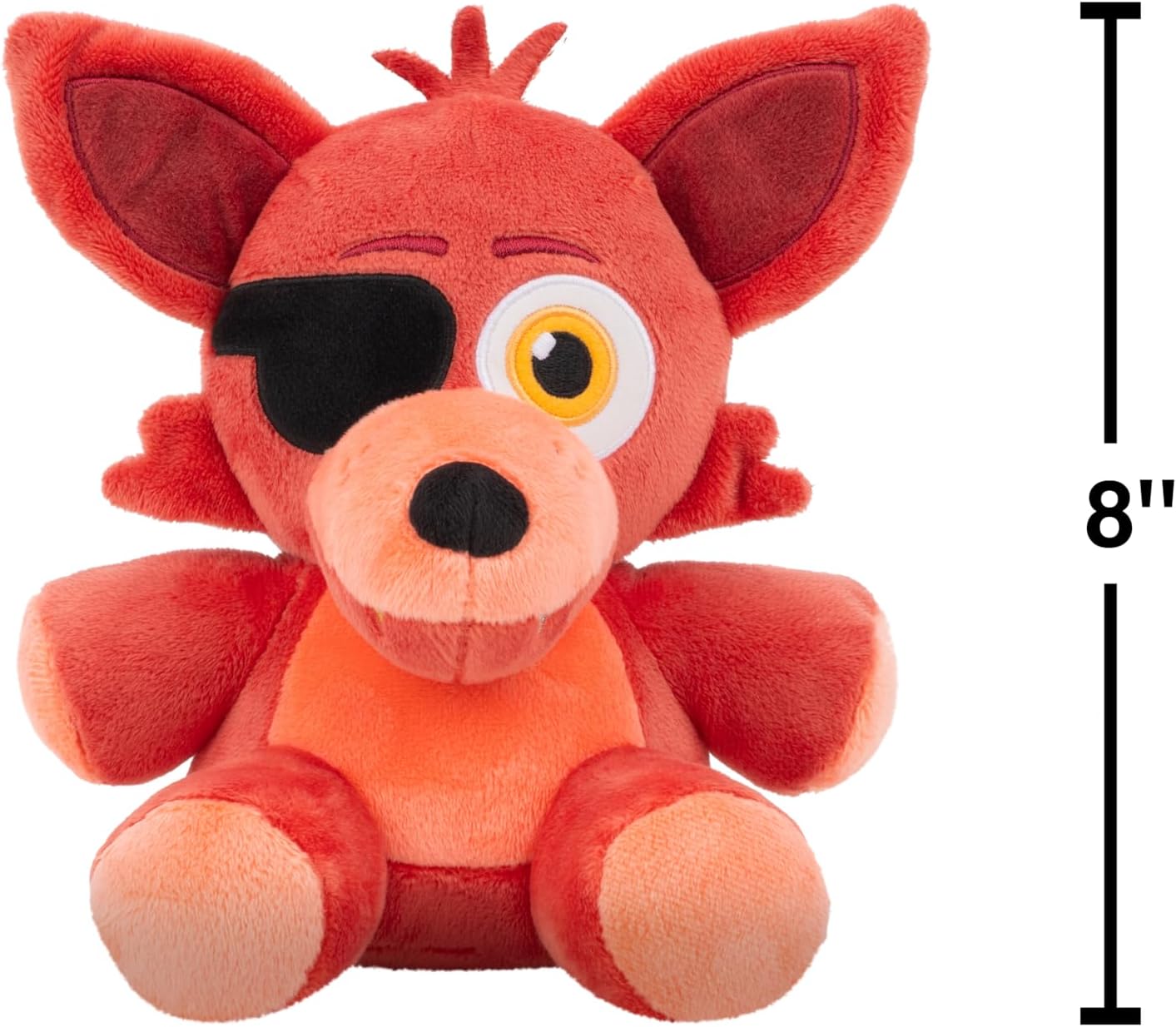 Five Nights at Freddy's FNF0035 Core Pluche - Foxy - Officiële FNAF-merchandise voor kinderen vanaf 2 jaar