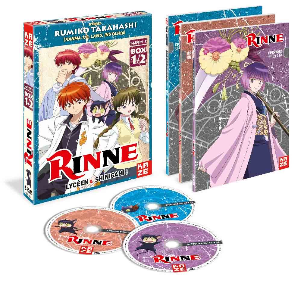 Coffret rinne , saison 3, vol. 1, 12 épisodes
