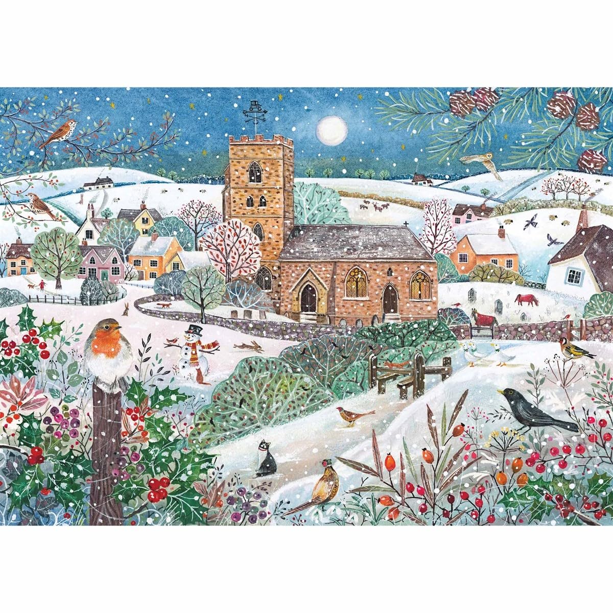 Winter Village - 1000 Piece Jigsaw Puzzle