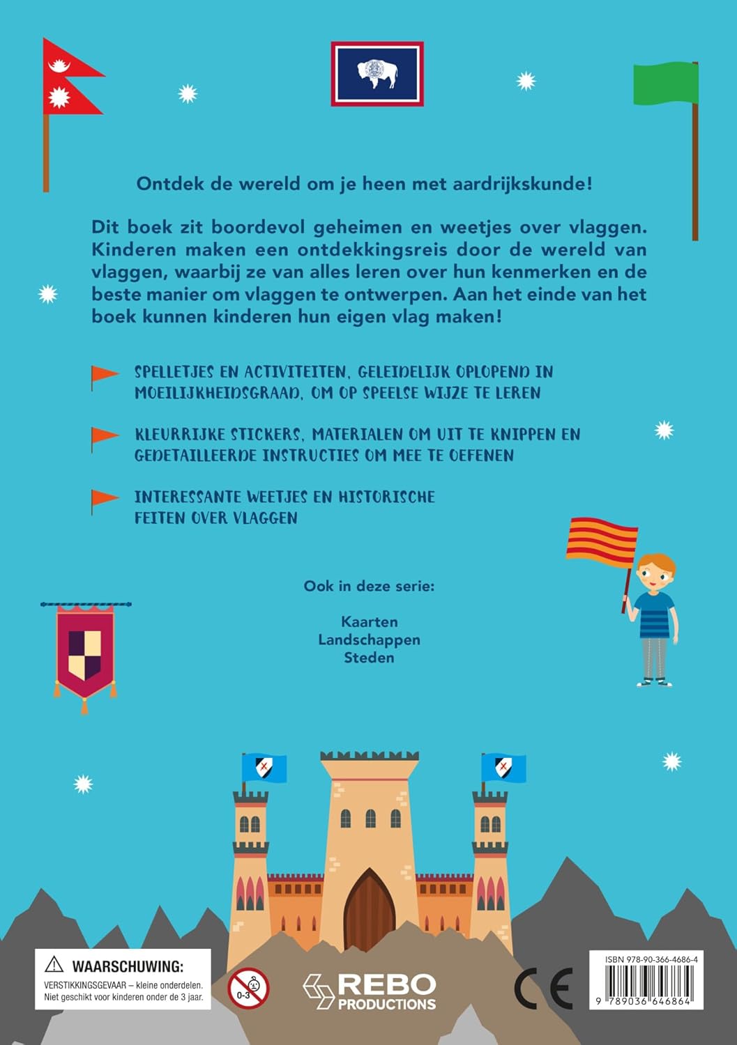 Rebo Publishers - Vlaggen - Gek op de Wereld