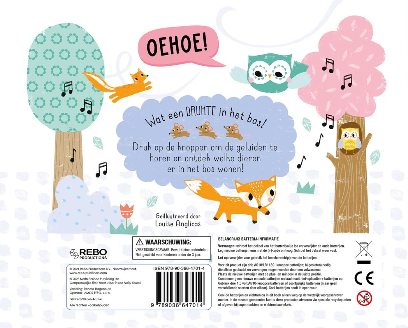 Rebo Publishers - Luister Mee In Het Bos