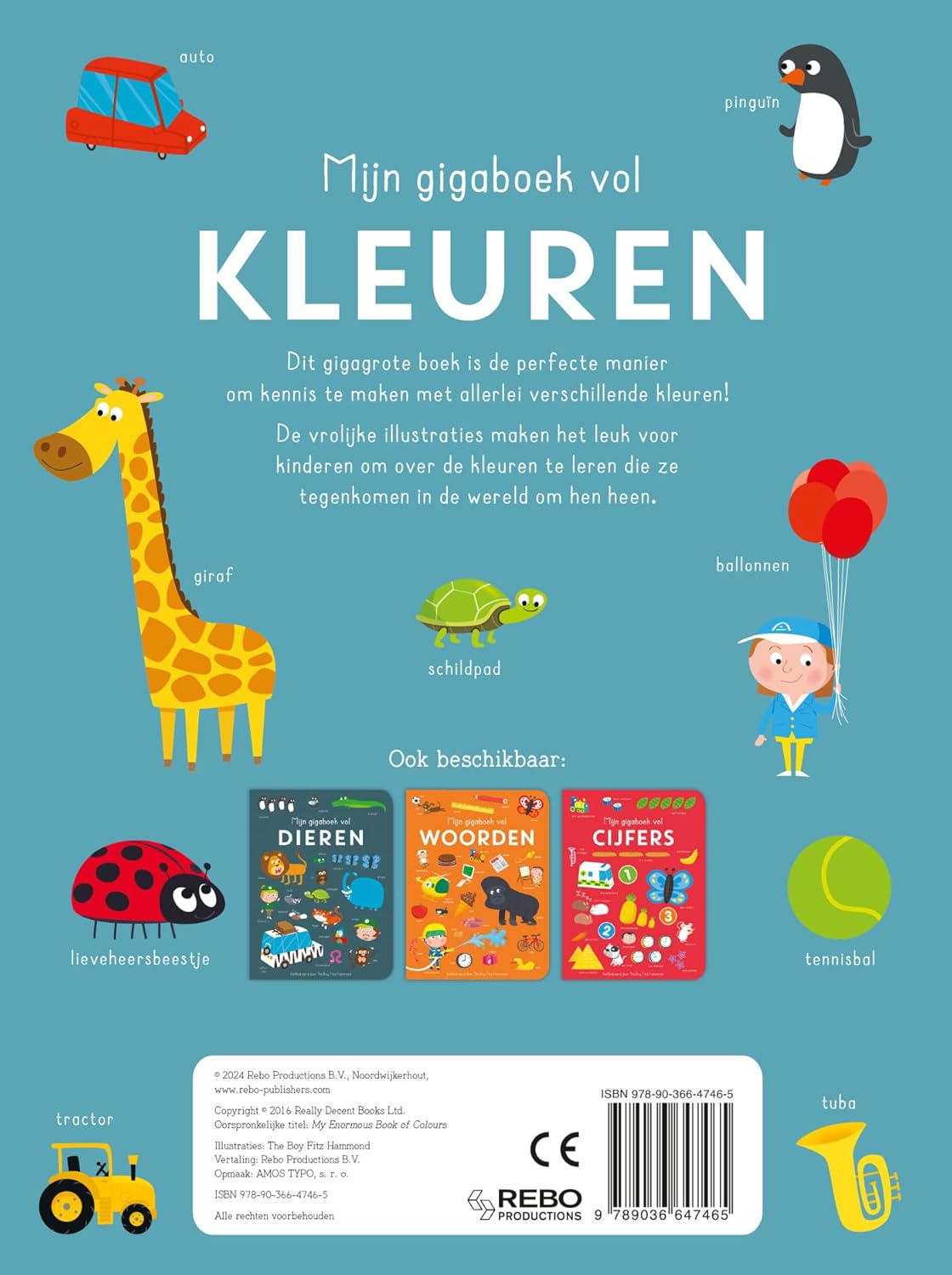 Rebo Publishers - Mijn Gigaboek Vol Kleuren