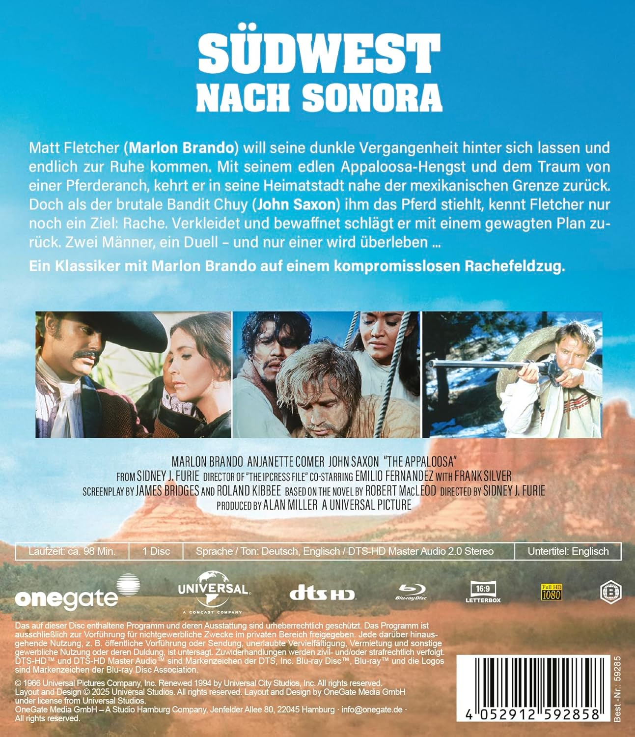 Südwest nach Sonora (Classics