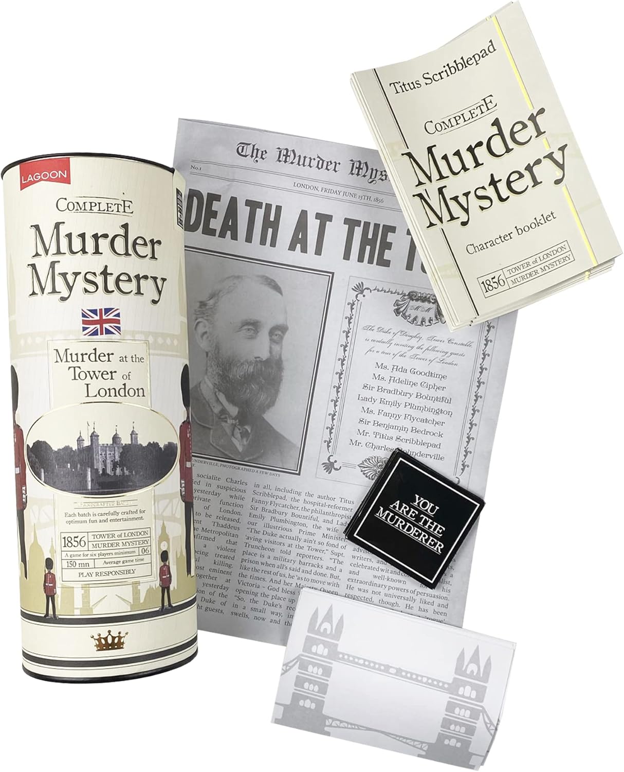 Murder Mystery Tube - Murder At The Tower Of London