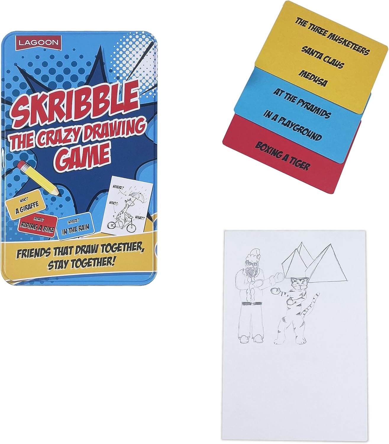 Skribble - The Crazy Drawing Game Tin