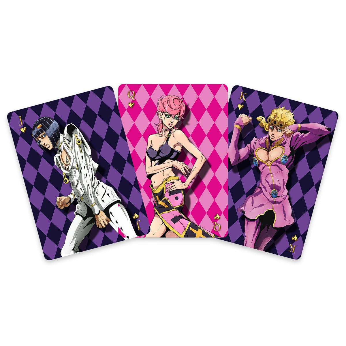 JojoÝS Bizarre Adventure Part 5: Golden Wind Playing Cards