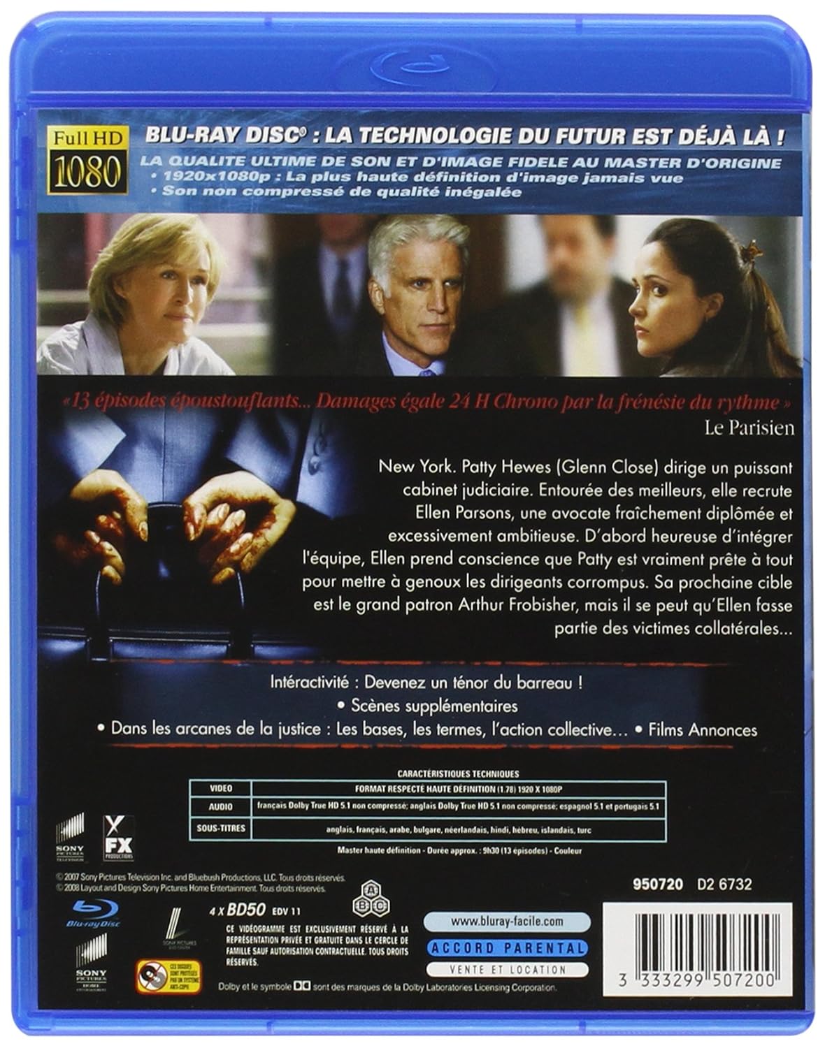 Damages Saison 1/Blu-Ray