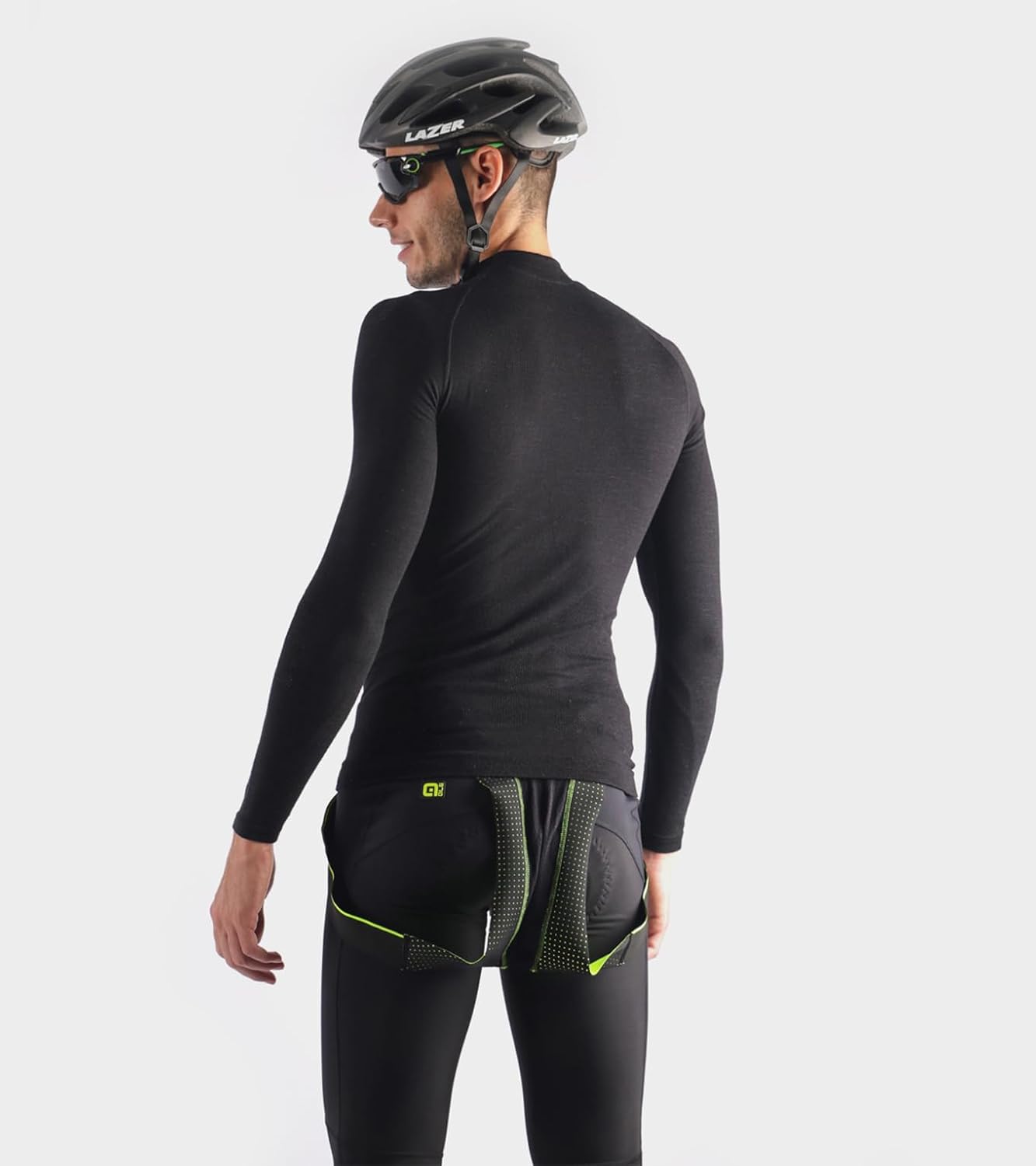 ALE' Men's Intimo Seamless Wool Long Sleeve Base Layer (Pack of 1)