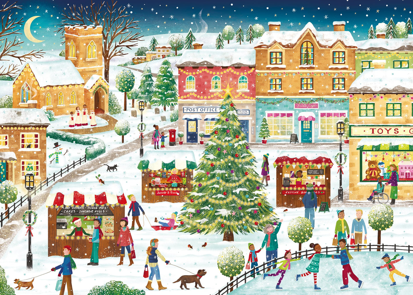 Jigsaw 1000 Piece Christmas Festivities