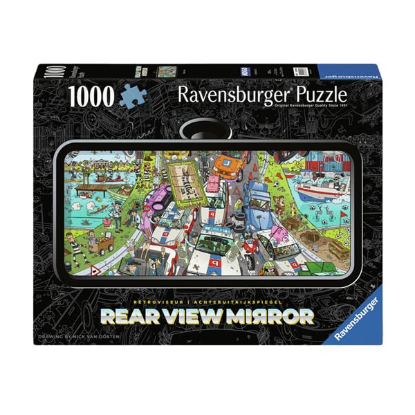 Ravensburger puzzel Politie achtervolging - Legpuzzel - 1000 stukjes
