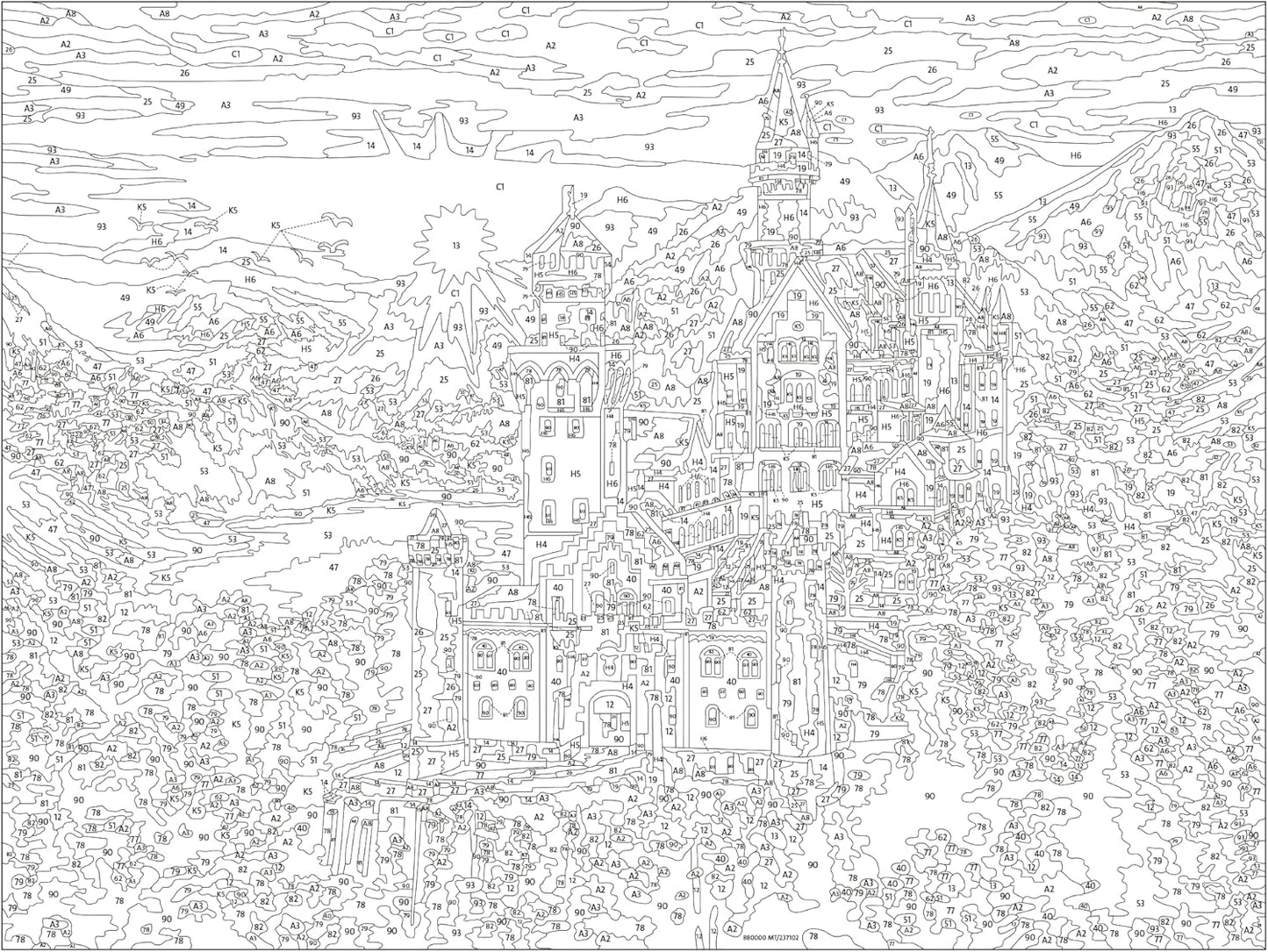 Ravensburger Malen Nach Zahlen 20278 -