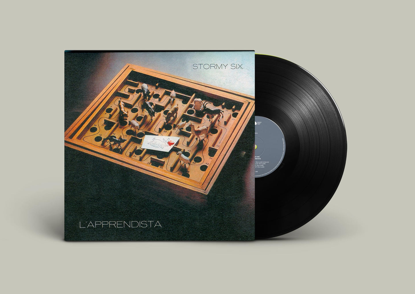l'apprendista 180 gr. nero numerato autografato