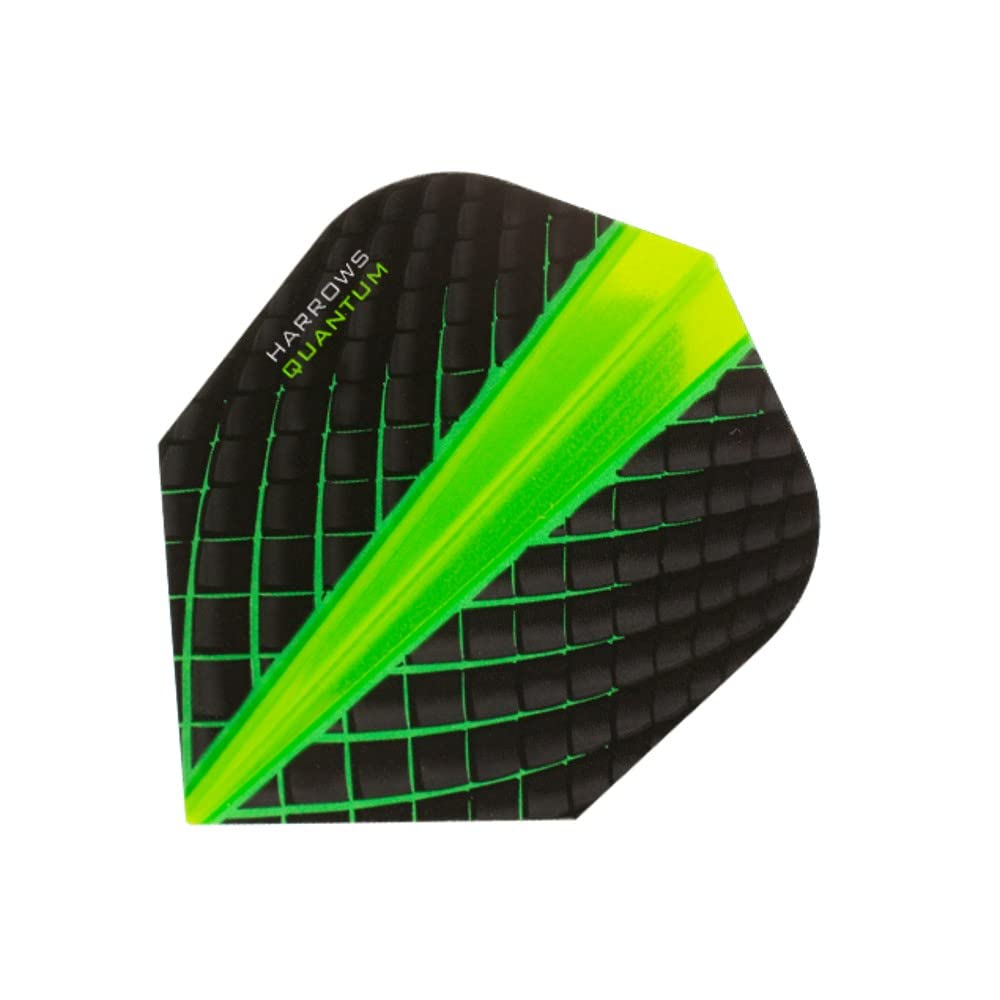 Harrows 100 Micron Quantum Flights Set (Charcoal/Green)