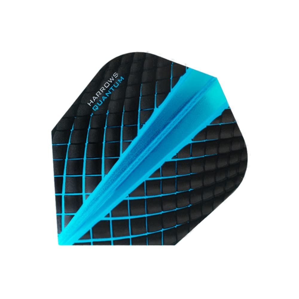 Harrows 100 Micron Quantum Flights Set (Charcoal/Royal)