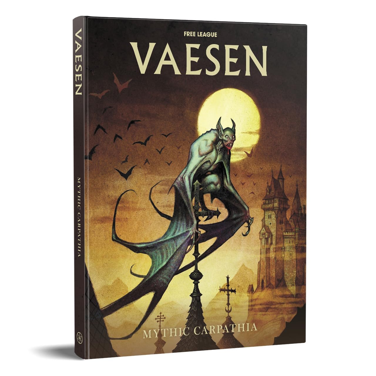 Free League Vaesen: Mythic Carpathia Expansion – Tabletop Horror RPG with Vampire Hunter Archetype