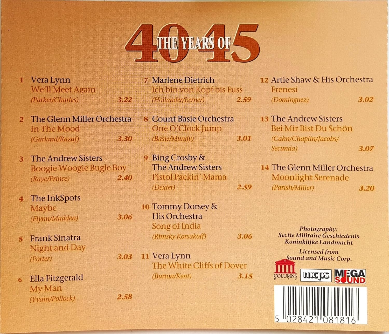 Years of 1940-45
