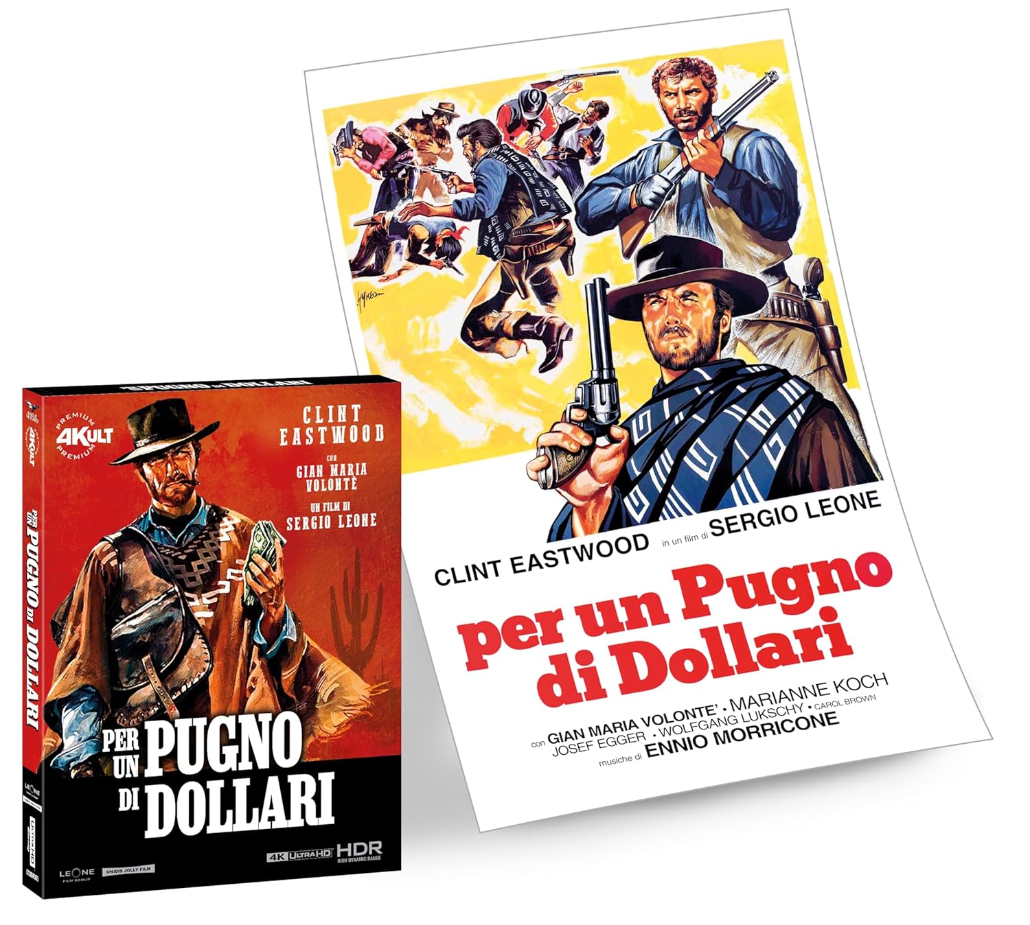 Per Un Pugno Di Dollari - 4Kult (Bd 4K + Bd Hd