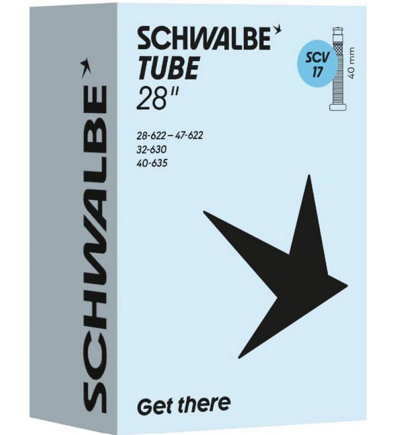 Schwalbe Bicycle Inner Tube SCV17 40 mm 28-47/622-635